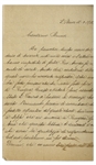 Rudolph Valentino Autograph Letter Twice-Signed From Agricultural School, Including With His Surname Rodolfo Guglielmi -- ''...how much considerable satisfaction...floriculture, gives...''